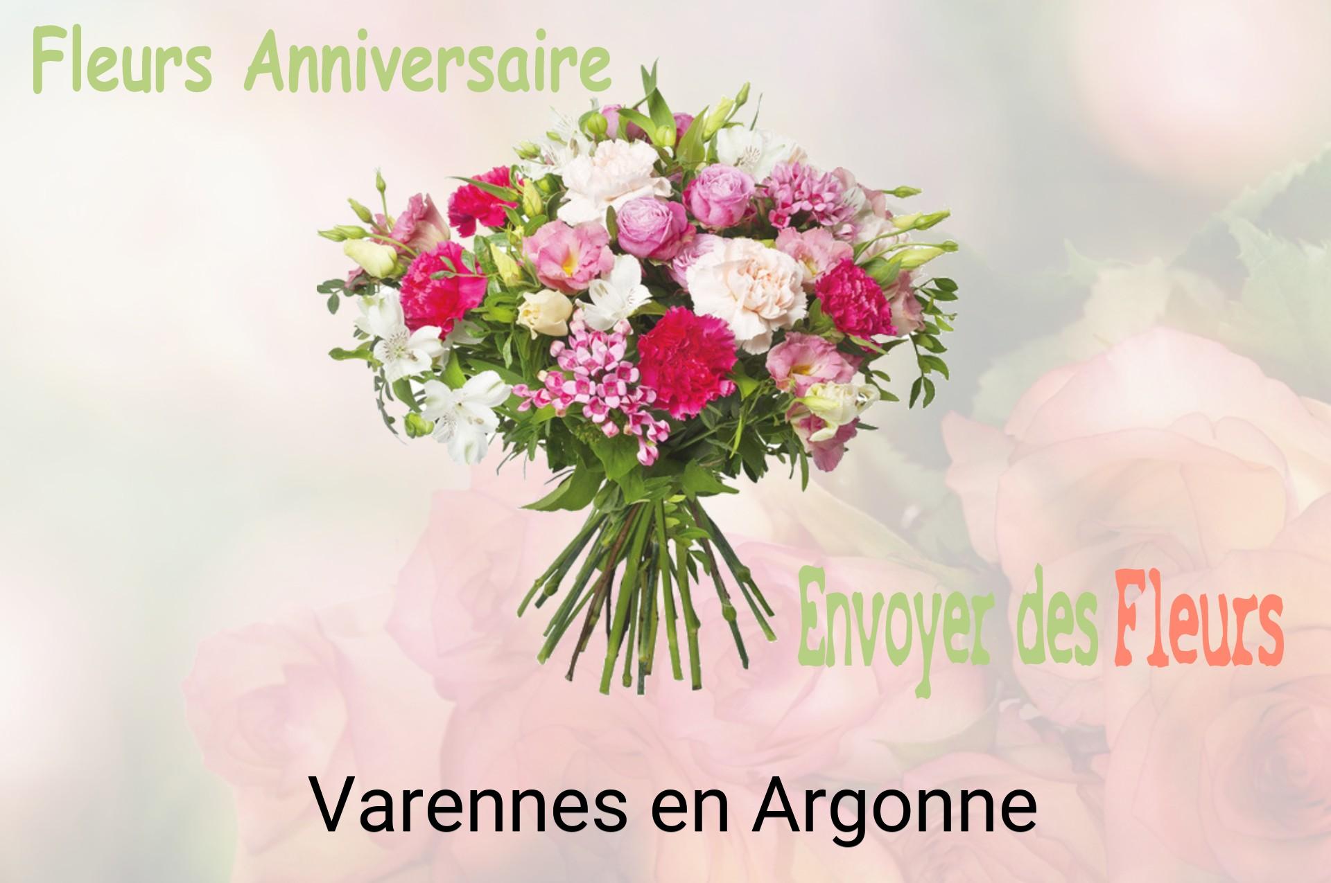 Bouquet de fleurs d’anniversaire livré à Varennes-en-Argonne