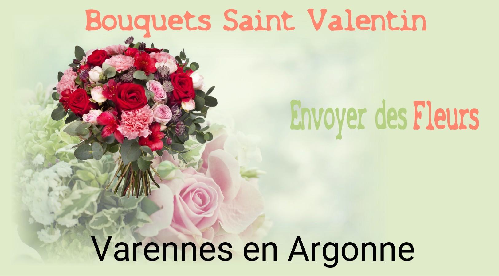 Roses de Saint-Valentin livrées à Varennes-en-Argonne